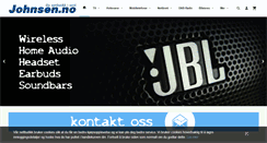 Desktop Screenshot of johnsen.no